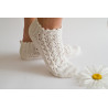 Socks Daisy - Knitting pattern short summer socks