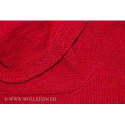 Pullover Cranberry - Strickanleitung. Stricke mit Anleitung Pullover, schlichtes Muster, A-Linie und Wassefallkragen