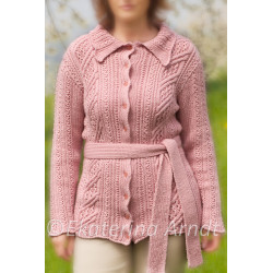 Cardigan Sakura Strickanleitung Design Ekaterina Arndt wollefein-shop.ch