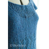 Top Blue Air Lightweight top for summer - Knitting Pattern in English