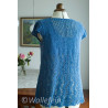 Top Blue Air Lightweight top for summer - Knitting Pattern in English