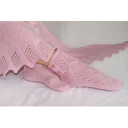 Socks Rose Quartz  - Download Knitting pattern by WOLEFEIN