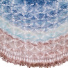 Tuch Nordsee - Strickanleitung. Stricke mit Anleitung Lace Schal mit Ajourmuster