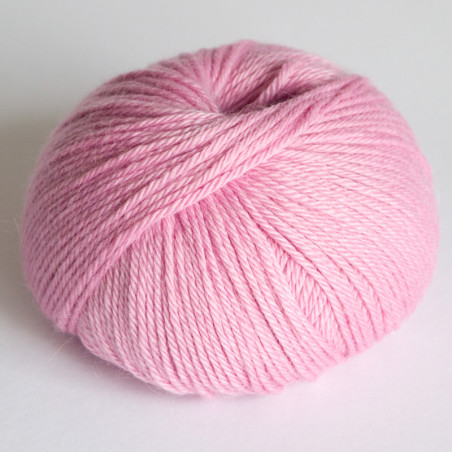 Indiecita DK Baby Alpaca Rosa 100% feinste luxuröse Babyalpaka aus Peru. 50 g / ca. 113 m / 124 yds  Wollefein-shop.ch