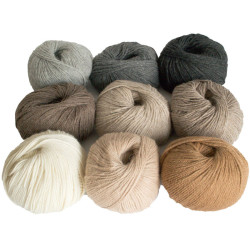 Indiecita DK Baby Alpaca Malve - 100% finest luxurious Baby Alpaca from Peru. 50 g / ca. 113 m / 124 yds wollefein-shop.ch