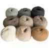 Indiecita DK Baby Alpaca Malve - 100% finest luxurious Baby Alpaca from Peru. 50 g / ca. 113 m / 124 yds wollefein-shop.ch