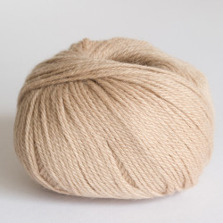 Indiecita DK Baby Alpaca Beige - 100% feinste luxuröse Babyalpaka aus Peru, 50 g / ca. 113 m / 124 yds, wollefein-shop.ch