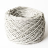 Cotton Linen colour Grey. balls 100g / 280 m, wollefein-shop.ch