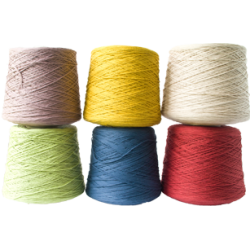 Cotton Silk Cone - soft yarn made from organic cotton and silk