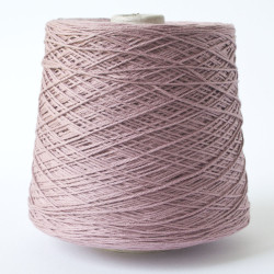 Cotton Silk Kone Lila, 85% Organic Cotton, 15% Silk. Kone ca. 800 g / ca. 2240 m. wollefein-shop.ch