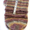 Handgestrickte Wollsocken mit Farbverlauf - warm und einzigartig!