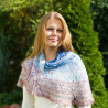 Half Circle Shawl North See Knitting pattern Design Ekaterina Arndt wollefein.ch